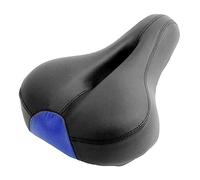 Widybord Asiento de Bicicleta Sillín de Bicicleta Cómodo Asiento de Bicicletas de Montaña Gran Cojín Accesorios de Bicicleta, Azul