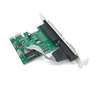 Widybord AX99100 1P1S RS232 Serial Parallel Port DB25 25Pin PCIE Riser Card PCI-E Extension Converter Reemplazo PCIE Riser Card