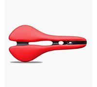 Widybord Bicicletas de Carretera Cojín de Asiento PU PU Cojín de Asiento Suave Transpirable Rojo