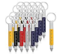 Widybord - Bolígrafo de 20 piezas, 6 en 1, para bombones, bolígrafo de herramientas, para estudiantes, personal de oficina, trabajadores de construcción, fácil de usar, aprox. 3,62 Pulgadas/92 mm