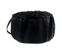 Widybord Bolsa de almacenamiento para mangueras de alcantarillado para caravana, bolsa de jardín, impermeable, soporte de cable, equipo de tubería de agua, Black