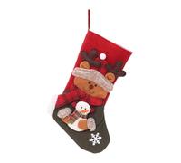 Widybord - Bolsa de Navidad para escaleras, chimenea, decoración navideña para colgar y reno