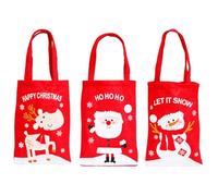 Widybord Bolsa de Regalo para Dulces de Navidad, Bolsa de Galletas de Navidad, Bolsa de Regalo con de de Navidad