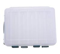 Widybord Caja De Herramientas De Atracciones De Señuelo De Pesca De Doble Cara PP Anzuelos De Gran Capacidad Caja De Línea Flotador Accesorios De Pesca