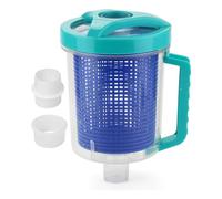 Widybord - Caja de hojas de piscina, bandeja colectora de hojas, bandeja de hojas profesional de gran capacidad con cesta en piscina, fácil de instalar y usar
