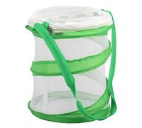 Widybord Caja de jaula desplegable de mariposa para insectos y palitos de oración pequeños