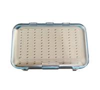 Widybord Caja de Pesca Una Mosca Cebo de Pesca Una Mosca de Dos Lados Caja de Almacenamiento y Resistente al Agua
