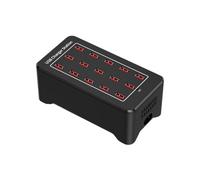 Widybord Cargador USB 15 puertos HUB 100W Estación de carga de pared universal para teléfono móvil - Enchufe de la UE