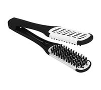 Widybord Cepillo alisador profesional, herramienta de peluquería, cepillo de doble cara para alisar el cabello