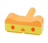 Widybord Cepillo de limpieza para mascotas, color verde, para quitar pelos, animales, ropa, sofá, alfombras, peines, color naranja