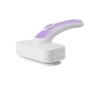 Widybord Cepillo Deslizante autolimpiante para Mascotas para desprendimiento y Aseo de Pelo y Corto, Cepillo retráctil para Gatos, Color