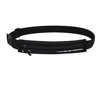 Widybord Cinturón de correr para mujeres y hombres, riñonera para correr, soporte para teléfono, bolsa para 11 Pro Max XS XR 8 7 Plus, Black