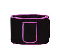 Widybord Cinturón de Corte de Entrenador de la Cintura de Sudor para las Mujeres Pérdida de Peso con Bolsillo Cómodo Teléfono M
