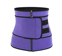 Widybord Cinturón de entrenamiento de cintura para mujer cinturón deportivo con running yoga gimnasio entrenamiento cintura Cincher L