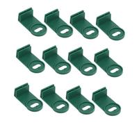 Widybord Clip de Fijación de Vid de Ángulo de Plástico, Pinzas de Escalada de Flores, Percha de Plástico, Ganchos de Plástico, 50 Piezas