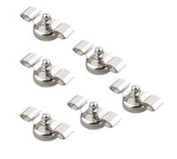 Widybord Clips de cable magnéticos de 20 Mm, ganchos magnéticos resistentes a los arañazos, abrazaderas de cable antideslizantes, soporte de cable magnético potente 6 piezas fáciles de usar