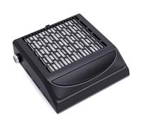 Widybord Colector de polvo de uñas para manicura, extractor de 100 W, colector de polvo al vacío, potente ventilador para uñas, enchufe de la UE negro, instalación fácil