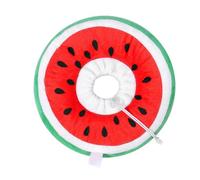 Widybord Collar de cono ajustable suave para gatos, collar de conos después de la cirugía para gatitos, sandía, pequeño