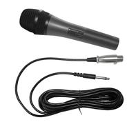 Widybord con interruptor de encendido/apagado micrófono de condensador por cable para karaoke para rendimiento musical de voz