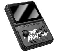 Widybord - Consola de portátil retro con pantalla de 3,5 pulgadas, 6 grandes simuladores, joystick arcade de luchadores nostálgicos, soporta MP3/MP4, fácil instalación -B