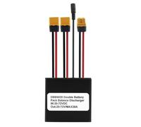 Widybord - Convertidor de descarga de batería doble para bicicleta eléctrica 20V-72V 20A adaptador de módulo paralelo para motor de bicicleta eléctrica doble batería