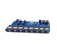 Widybord Convertidor de Medios de Conmutador de Fibra Gigabit Ethernet 8 Puertos Fibra 2 Puertos RJ45 Transmisor Receptor Óptico 20 Km SC Monomodo (A) Fácil de Usar