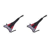 Widybord Cubierta de Absorción de Sudor Marco de Red de Sudor de Bicicleta Protege la Banda para Prevenir la Transpiración en los Rodillos de Bicicleta 44 x 24 cm
