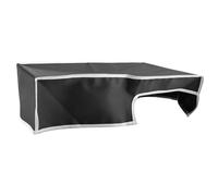 Widybord Cubierta Horizontal de Estilo Simple para Consola de Juegos Protector de Cubierta a Prueba de Polvo para Juegos Accesorios para Juegos, Negro