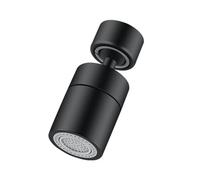 Widybord de cocina cabezal de pulverización filtro ajustable giratorio credence boquilla mameluco fregadero cocina fácil de usar negro B