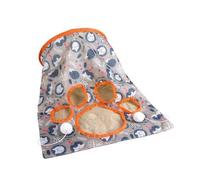 Widybord de túnel para gatos de 3 estilos para interiores, nuevo juguete de túnel para gatos de compañía, bolsa de perforación interactiva plegable para gatos, fácil de instalar y