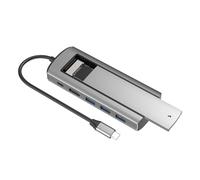 Widybord - Estación de acoplamiento USB Type-C 6 en 1 multifunción estación de carga SATA Accord única instalación fácil