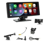 Widybord Estéreo de Coche Carplay sin Portátil con Cámara de Dashboard - Pantalla IPS HD de 10,26 pulgadas, Android Auto, Cámara de Regreso 1080P, Accesorios de Piezas de Repuesto Bluetooth