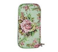 Widybord Estuche para Agujas de Tejer sin ni Accesorios, Bolsa organizadora de Almacenamiento con Cremallera con Bolsillos de Red para Varios Tejidos B