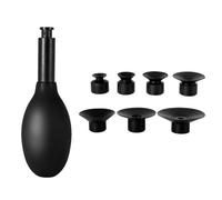 Widybord Extractor de lentes de cámara 8 en 1, bolígrafo de succión antiestático extendido con 7 ventosas intercambiables para reparación de objetivos, fácil de usar