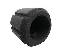 Widybord Filtro de espuma para micrófono, filtro de micrófono profesional, absorbe el sonido, cubierta de esponja a prueba de sonido para micrófono de transmisión en