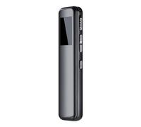 Widybord Grabadora de Voz Digital Reproductor MP3 Mini Grabadores Soporte de Pluma Tarjeta TF 128GB Dictáfono Profesional Duración de grabación 25 horas Fácil de usar