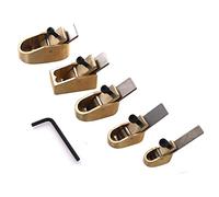 Widybord Herramienta de cepillado de pulgar para violín con llave ajustable, herramienta de cepillado de cobre para pianista, cobre