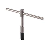 Widybord Herramienta de mantenimiento de afinación de piano, llave de instalación de eje de cuerda, herramienta de reparación de caja de sonido tipo T, herramienta de afinación de piano profesional,