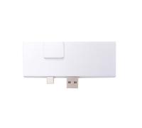 Widybord Hub de estación de Acoplamiento Pro 4, 5, 6 con Lector de Tarjetas TF Compatible con 4K, Gigabit Ethernet 2, USB 3.1, Puerto A