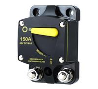 Widybord Interruptor Fusible Restablecer 12-48 V DC Amplificador de Audio del Coche Interruptor Impermeable Reemplazo Accesorios 150 A