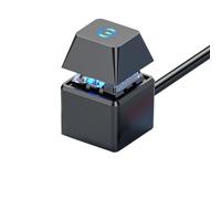 Widybord interruptor ordenador placa base PC arranque luz externa LED encendido/apagado botón cuadrado extensión cable 2 m fácil instalación negro