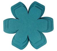 Widybord Juego de 12 protectores de ollas y sartenes de color azul lago, juego de 12 y 3 tamaños diferentes, almohadillas protectoras de fieltro más gruesas, protegen tus utensilios de cocina