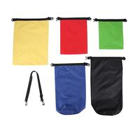 Widybord Juego de 6 Bolsas Impermeables para Kayak, Bolsas de Almacenamiento al Aire Libre para Canoa, Camping, natación, Senderismo, Color Negro, Color Aleatorio