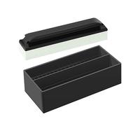 Widybord Juego de herramientas de limpieza y soporte para barba, 1 soporte de limpieza para barba y 1 soporte de barra de limpieza para hombres, baño, afeitado, reutilizable, fácil de usar