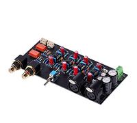 Widybord Junta Amplificador de Potencia de Entrada Equilibrada Componente de la Parte de Entrada No Equilibrada Girar Tarjeta de Salida Equilibrada Doble Canal DIY Home Audio Amplifier
