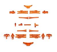 Widybord Kit De Accesorios De Actualización De Metales Para 104009 12402-A 12401 12404 12409 Piezas Coche RC, 2