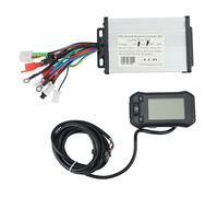 Widybord Kit de Control de Motor sin Cepillo de Pantalla de Cristales Líquidos de Bicicleta Eléctrica S850 de 36/48V 450W para Equipo de Bicicleta Plegable Scooter de Bicicleta Eléctrica