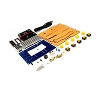 Widybord Kit de Juego de Bricolaje Juego de Soldadura de Soldadura ElectróNica DIY Juego de AvióN de Serpiente con Estuche de AcríLico Kit de FabricacióN de Consola de Juegos de PíXeles