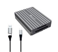 Widybord Lector portátil tipo C a CFexpress B CFexpress A Lector de tarjetas CFexpress Tyep B sin lector lector de tarjetas CFexpress Tyep A