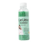 Widybord - Limpieza de inodoros para gatitos 300 G, perla desodorante para camada para gatos, artefacto de mascotas, carbón activado absorbente, arena para gatos puant-E, fácil instalación